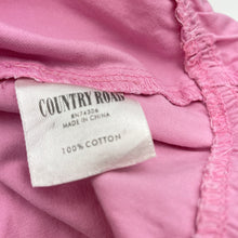 Load image into Gallery viewer, Girls Country Road, pink cotton casual dress, pink mark on front, FUC, size 8, L: 72cm