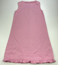 Load image into Gallery viewer, Girls Country Road, pink cotton casual dress, pink mark on front, FUC, size 8, L: 72cm