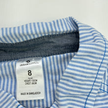 Load image into Gallery viewer, Boys Urban Supply, lightweight cotton short sleeve shirt, small marks on front, FUC, size 8,  