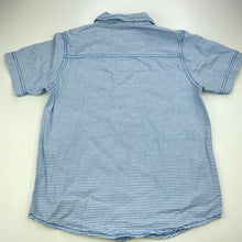 Load image into Gallery viewer, Boys Urban Supply, lightweight cotton short sleeve shirt, small marks on front, FUC, size 8,  
