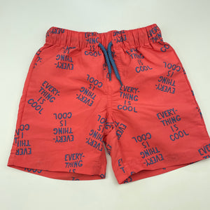 Boys KID, lightweight board shorts, elasticated, NEW, size 4,  