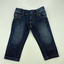 Load image into Gallery viewer, Boys Breakers, dark denim jeans, adjustable, GUC, size 0,  