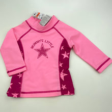 Load image into Gallery viewer, Girls Tiny Little Wonders, long sleeve rashie / swim top, NEW, size 00,  