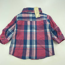 Load image into Gallery viewer, Boys Cotton On, lightweight cotton long sleeve shirt, NEW, size 0,  