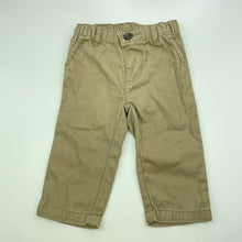 Load image into Gallery viewer, Boys Carters, cotton chino pants, elasticated, EUC, size 6 months,  