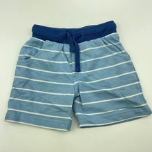 Load image into Gallery viewer, Boys Baby Baby, blue cotton shorts, elasticated, EUC, size 00,  