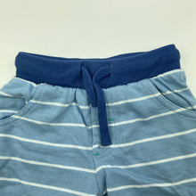 Load image into Gallery viewer, Boys Baby Baby, blue cotton shorts, elasticated, EUC, size 00,  