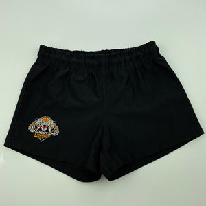unisex NRL Official, Wests Tigers shorts, elasticated, GUC, size 3,  