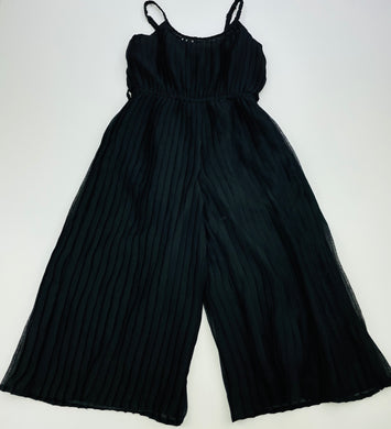 Girls Sista, lined pleated jumpsuit, Inside leg: 33cm, GUC, size 3,  