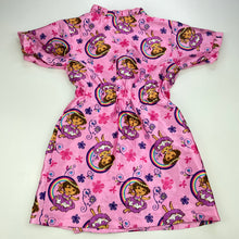 Load image into Gallery viewer, Girls Nickelodeon, Dora the Explorer lightweight robe, EUC, size 2,  