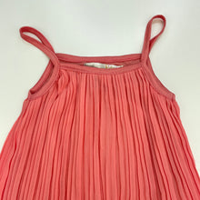 Load image into Gallery viewer, Girls Designer Kidz, lined pleated summer dress, FUC, size 3, L: 47cm