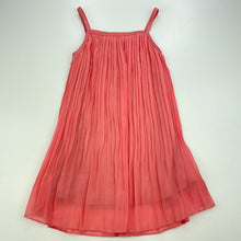 Load image into Gallery viewer, Girls Designer Kidz, lined pleated summer dress, FUC, size 3, L: 47cm