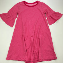 Load image into Gallery viewer, Girls Kids &amp; Co, striped cotton casual dress, EUC, size 7, L: 64cm