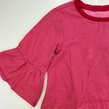 Load image into Gallery viewer, Girls Kids &amp; Co, striped cotton casual dress, EUC, size 7, L: 64cm