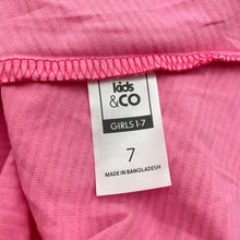 Load image into Gallery viewer, Girls Kids &amp; Co, striped cotton casual dress, EUC, size 7, L: 64cm