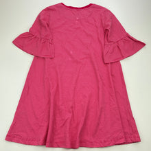Load image into Gallery viewer, Girls Kids &amp; Co, striped cotton casual dress, EUC, size 7, L: 64cm