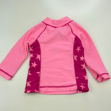 Load image into Gallery viewer, Girls Tiny Little Wonders, long sleeve rashie / swim top, FUC, size 0,  