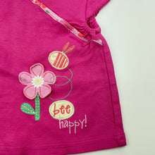 Load image into Gallery viewer, Girls Mini Mode, pink cotton t-shirt / top, EUC, size 0,  