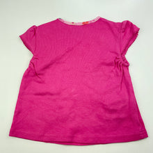 Load image into Gallery viewer, Girls Mini Mode, pink cotton t-shirt / top, EUC, size 0,  