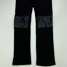 Load image into Gallery viewer, Girls H&amp;M, black stretchy pants, elasticated, Inside leg: 49cm, GUC, size 8,  