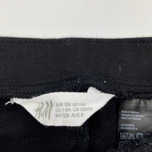 Load image into Gallery viewer, Girls H&amp;M, black stretchy pants, elasticated, Inside leg: 49cm, GUC, size 8,  