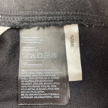 Load image into Gallery viewer, Girls H&amp;M, black stretchy pants, elasticated, Inside leg: 49cm, GUC, size 8,  