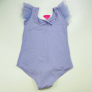 Girls Silkily, purple leotard / bodysuit, NEW, size 8-9,  