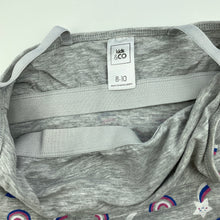 Load image into Gallery viewer, Girls Kids &amp; Co, grey singlet / cami top, built-in support, GUC, size 8-10,  