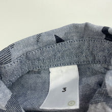 Load image into Gallery viewer, Boys Target, cotton short sleeve shirt, shark, FUC, size 3,  