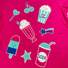Load image into Gallery viewer, Girls Kids &amp; Co, pink cotton pyjama t-shirt / top, GUC, size 12,  