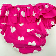 Load image into Gallery viewer, Girls Escargot, pink &amp; white swim bottoms, EUC, size 00,  