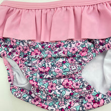 Load image into Gallery viewer, Girls Dymples, floral swim nappy / bottoms, NEW, size 0,  