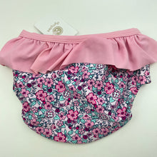 Load image into Gallery viewer, Girls Dymples, floral swim nappy / bottoms, NEW, size 0,  