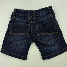 Load image into Gallery viewer, Boys Breakers, dark denim jean shorts, adjustable, EUC, size 1,  