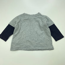 Load image into Gallery viewer, Boys Target, Mr Men cotton long sleeve top, GUC, size 00,  