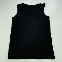 Load image into Gallery viewer, Boys Anko, black cotton singlet / tank top, EUC, size 5,  