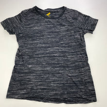 Load image into Gallery viewer, Boys Tilt, black marle cotton t-shirt / top, FUC, size 10,  
