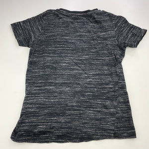 Boys Tilt, black marle cotton t-shirt / top, FUC, size 10,  
