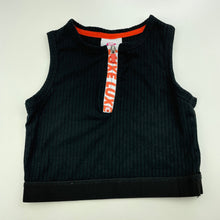 Load image into Gallery viewer, Girls Elite Action Sports, ribbed cropped activewear top, L: 30cm, GUC, size 7,  