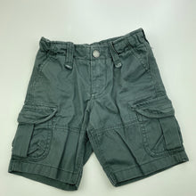 Load image into Gallery viewer, Boys Cotton On, cotton cargo shorts, adjustable, GUC, size 3,  