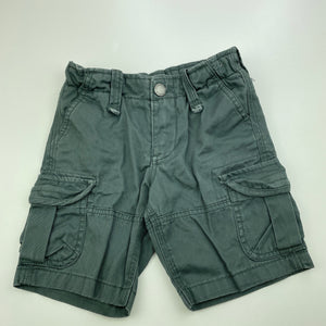Boys Cotton On, cotton cargo shorts, adjustable, GUC, size 3,  