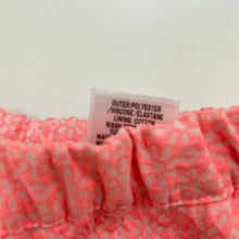 Load image into Gallery viewer, Girls Target, cotton lined pink &amp; white skirt, elasticated, L: 26.5cm, GUC, size 3,  