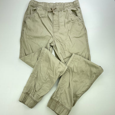 Boys Anko, lightweight cotton casual pants, elasticated, Inside leg: 60cm, GUC, size 12,  