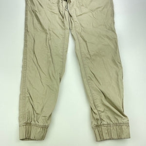 Boys Anko, lightweight cotton casual pants, elasticated, Inside leg: 60cm, GUC, size 12,  