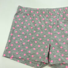 Load image into Gallery viewer, Girls Target, grey pyjama shorts, elasticated, GUC, size 12,  