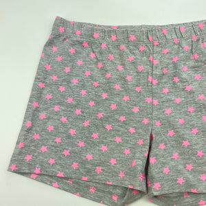 Girls Target, grey pyjama shorts, elasticated, GUC, size 12,  