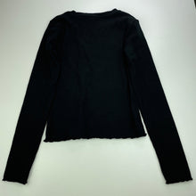 Load image into Gallery viewer, Girls Target, stretchy ribbed long sleeve top, EUC, size 14,  