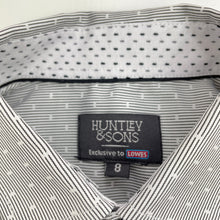 Load image into Gallery viewer, Boys Huntley &amp; Sons, lightweight long sleeve dress shirt, EUC, size 8,  