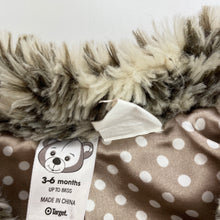 Load image into Gallery viewer, Girls Target, animal print faux fur vest, GUC, size 00,  