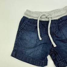 Load image into Gallery viewer, Boys Target, cotton casual shorts, elasticated, GUC, size 000,  